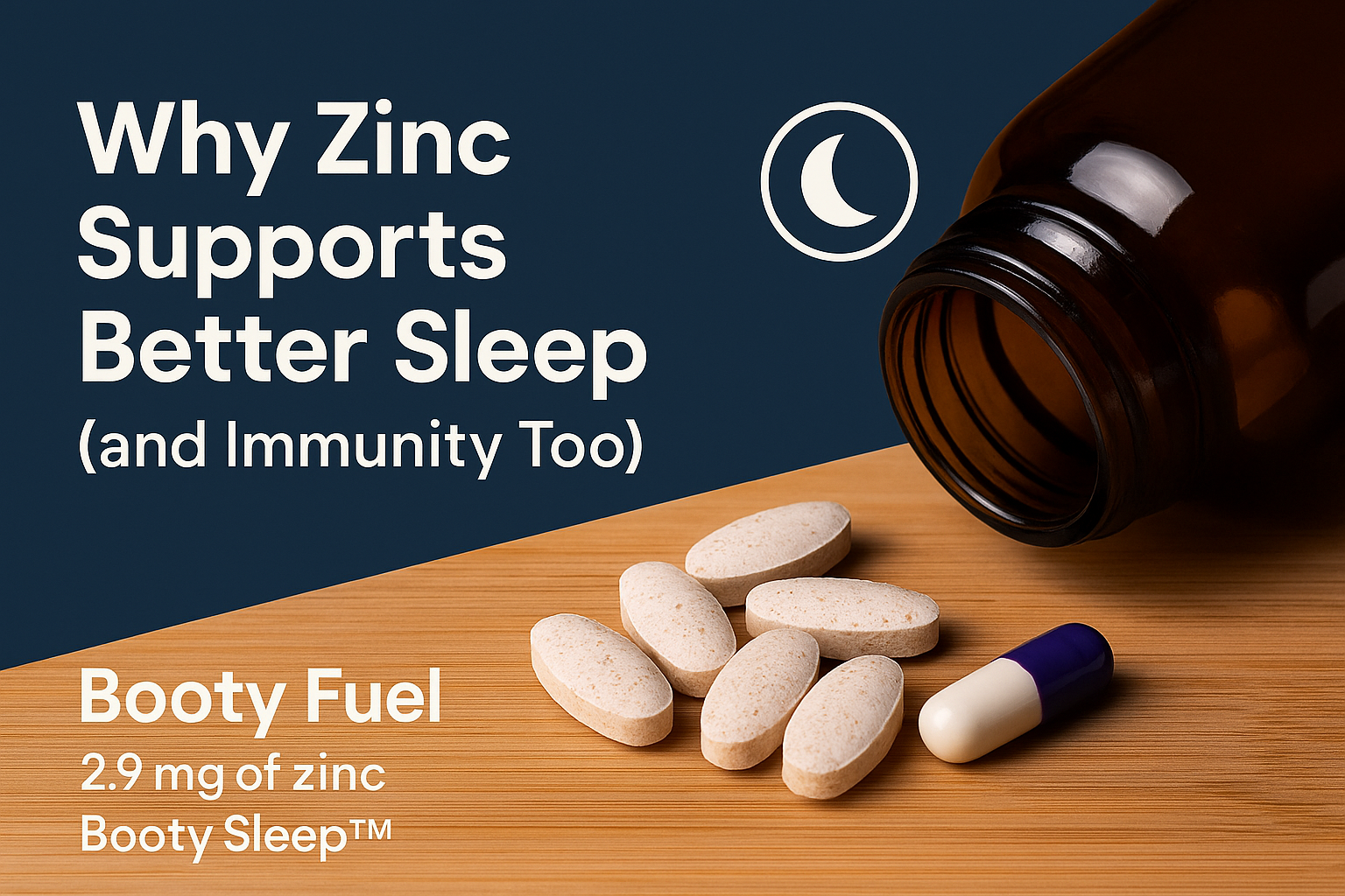 🧠 “Why Zinc Supports Better Sleep (and Immunity Too)”